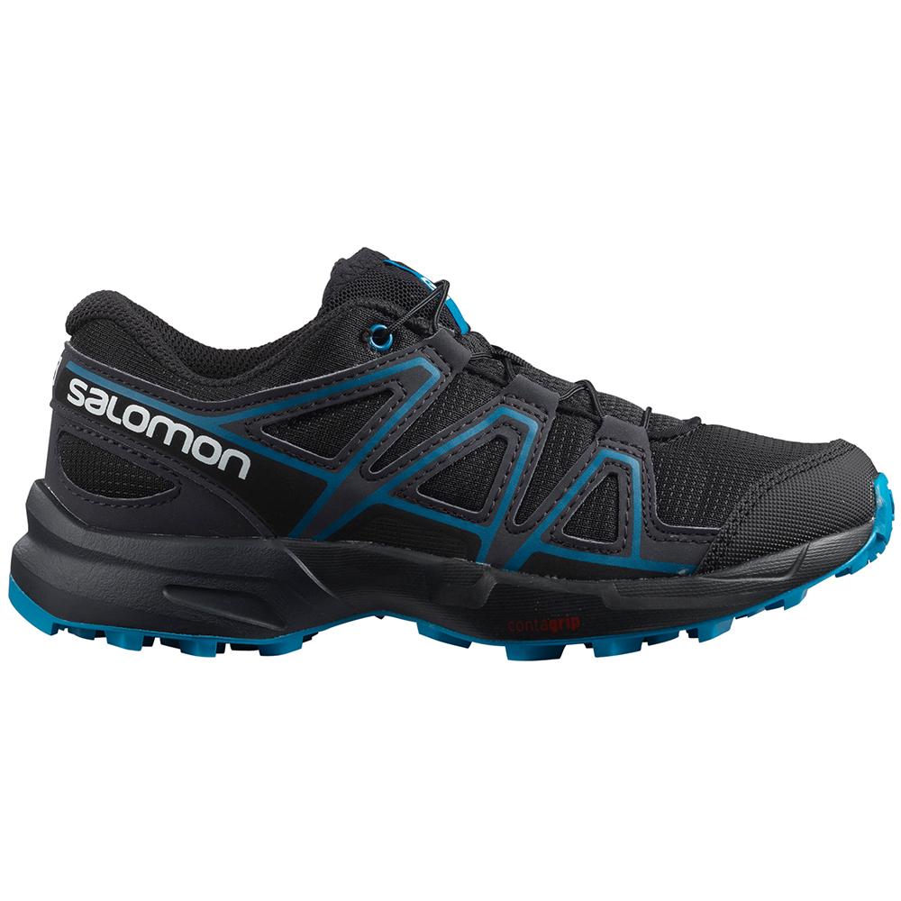 Zapatillas Trail Running Salomon Niños Negras - Salomon Argentina SPEEDCROSS J,347891-IJX